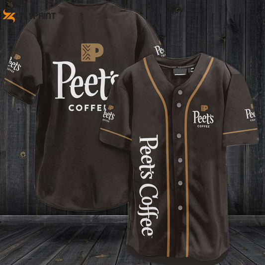Peet's Coffee Baseball Jersey - lylyprint.com