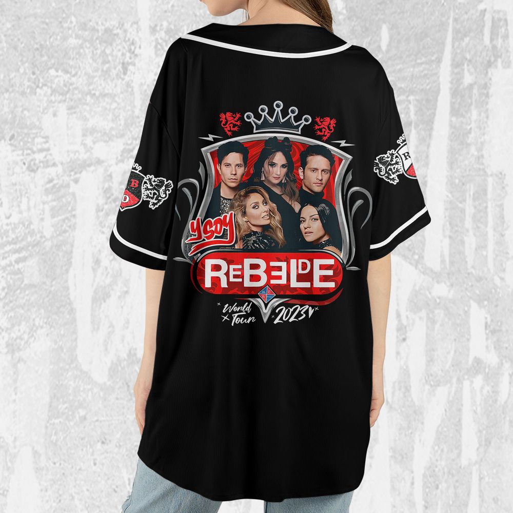 Personalize Vintage Soy Rebelde Jersey, RBD Baseball Jersey For Men Women - lylyprint.com