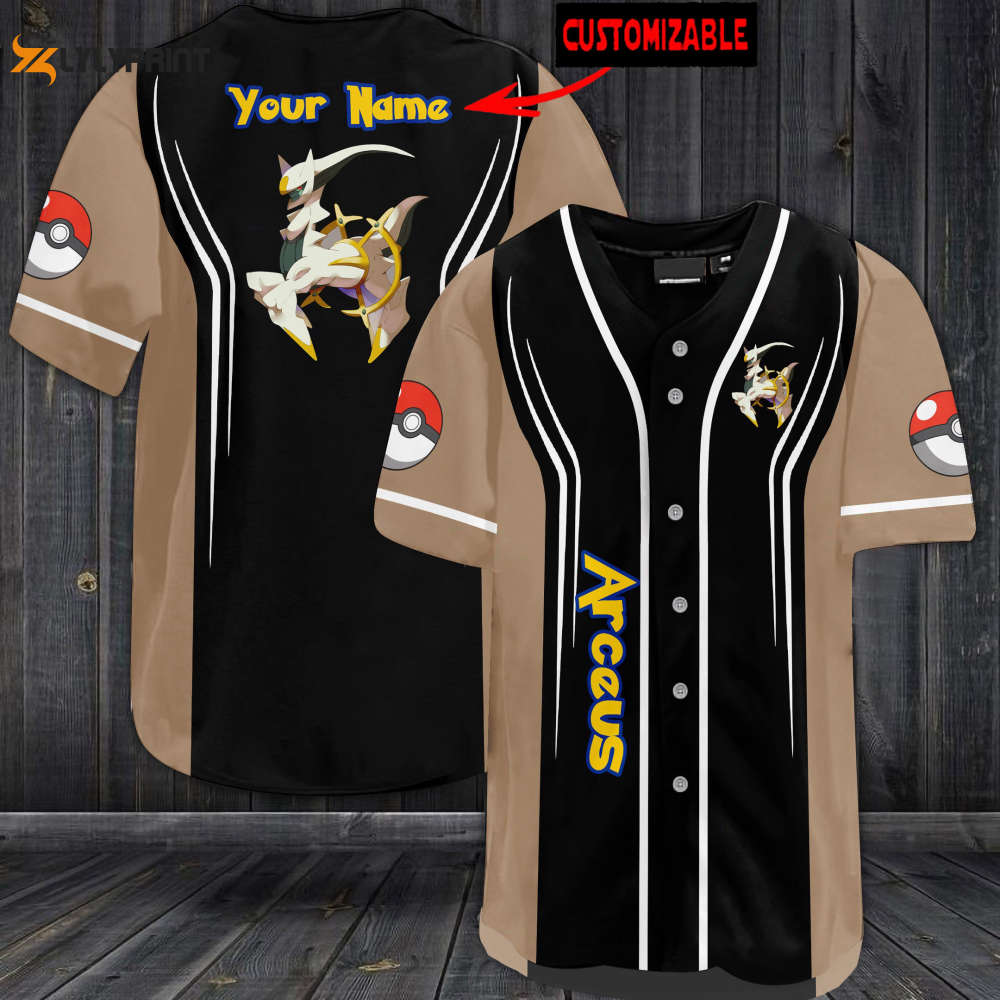 Personalized Arceus Baseball Jersey - lylyprint.com