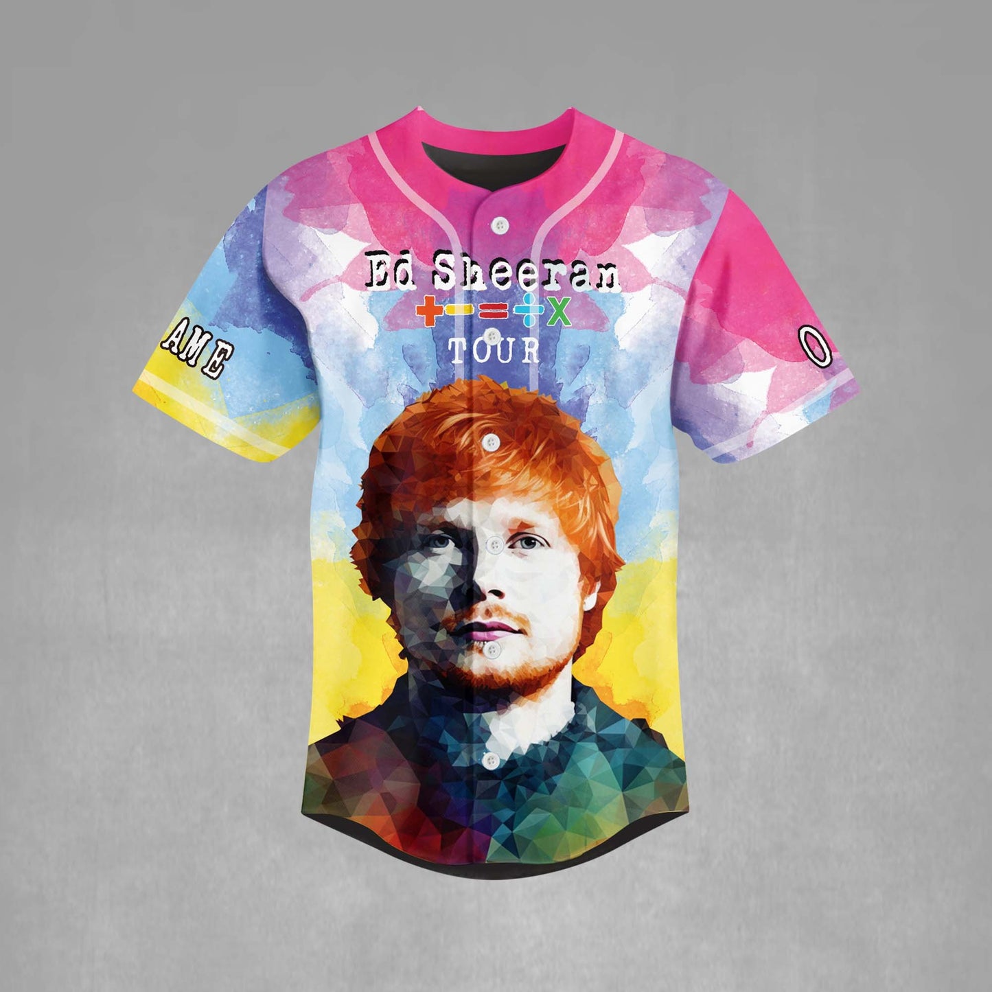 Personalized Ed Sheeran Collection Baseball Jersey Fast Shipping Worldwide