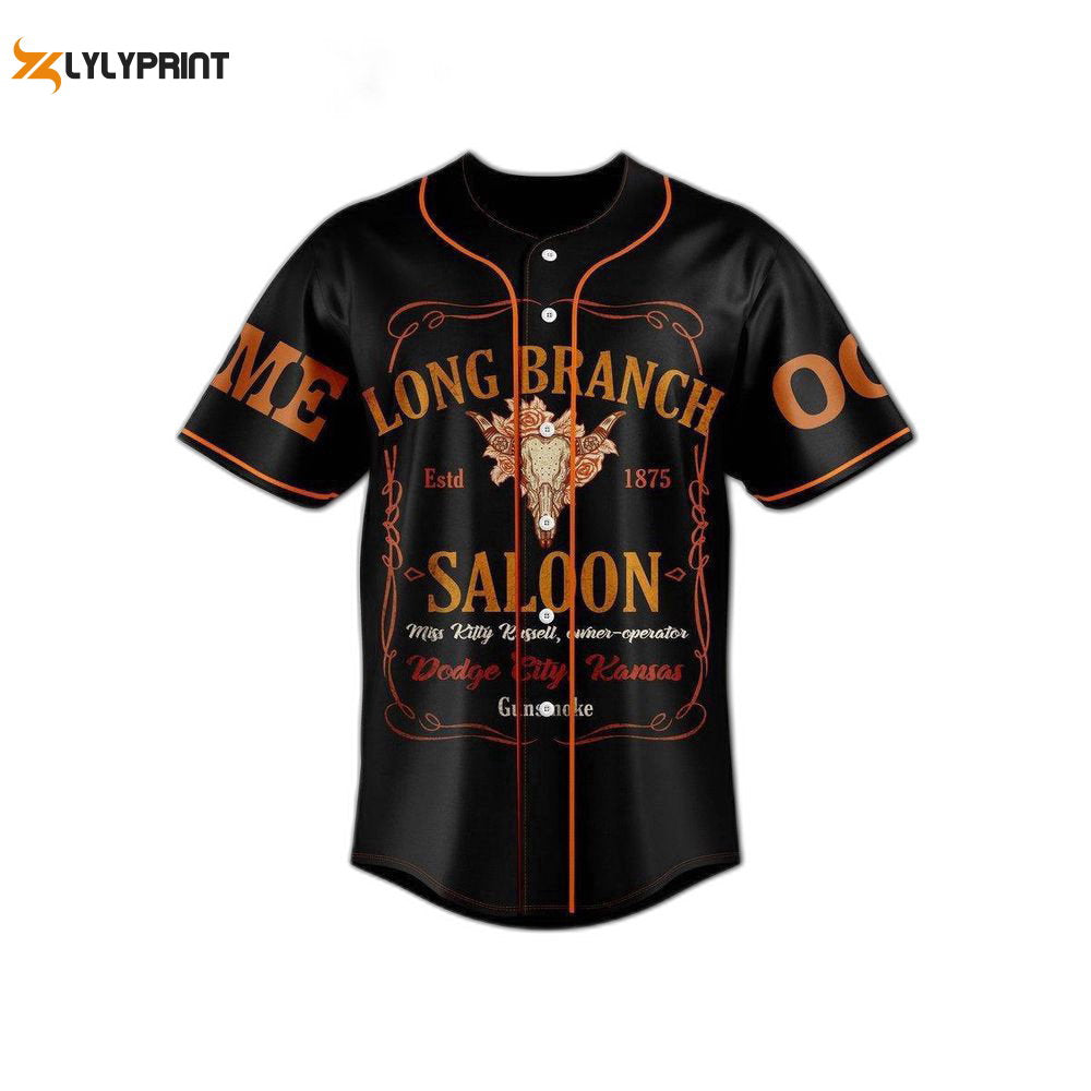 Personalized Gunsmoke Baseball Jersey For Men Women - lylyprint.com