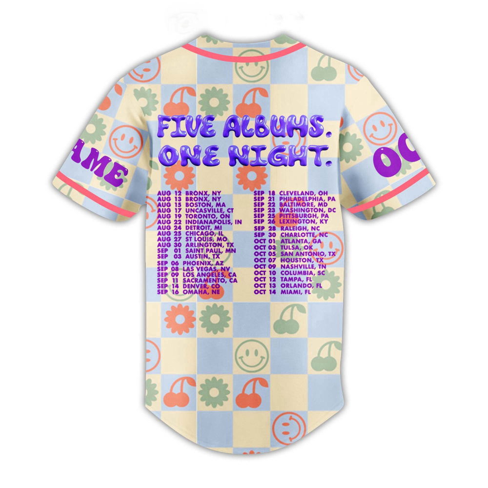 Personalized Jonas Brothers Baseball Jersey - Tour Shirt & Music Merch for Fans - Aopprinter