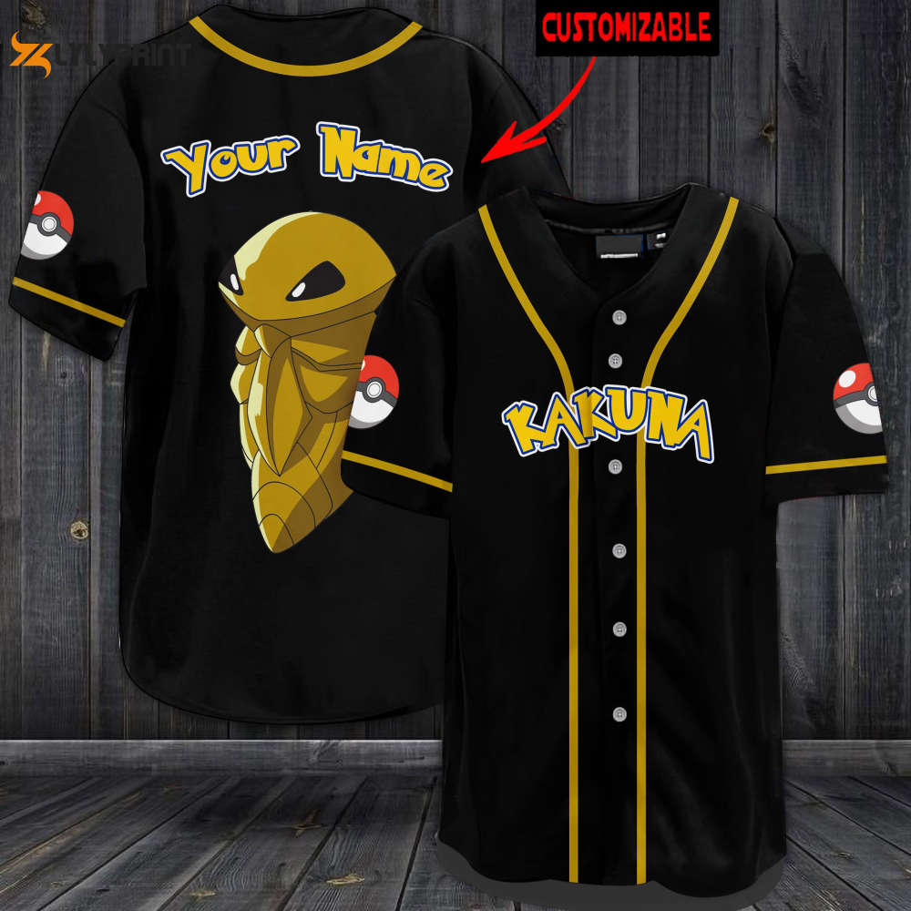 Personalized Kakuna Baseball Jersey - lylyprint.com