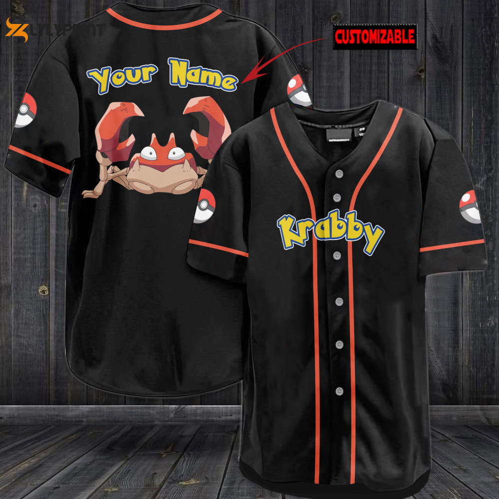 Personalized KraBaseball Jersey - lylyprint.com