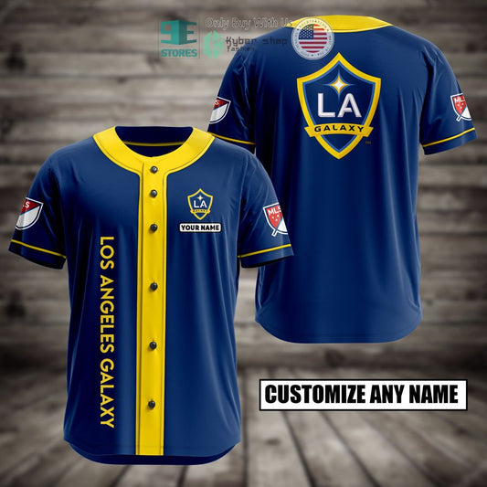 BEST Personalized Los Angeles Galaxy Custom Baseball Shirt