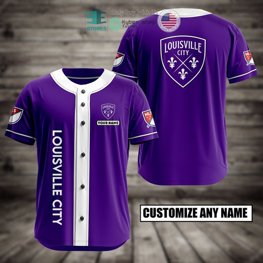 BEST Personalized Louisville City Custom Baseball Shirt