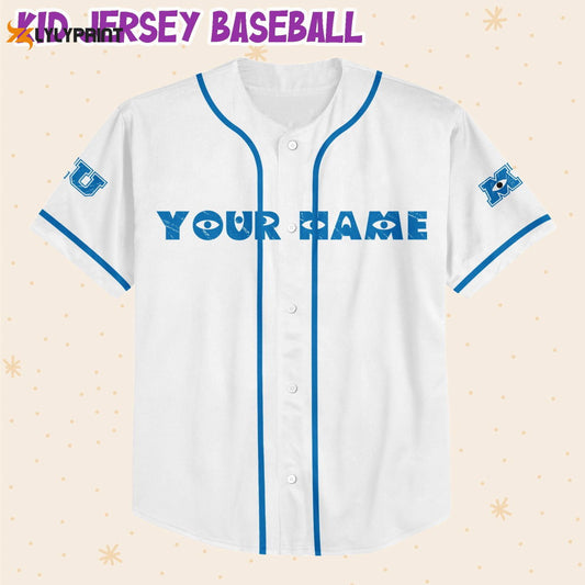 Personalized Monsters Inc Home Of The Scare Games Baseball Jersey - lylyprint.com