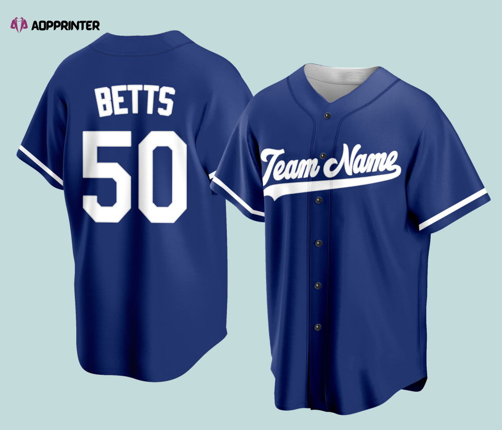 Personalized Name Ohtanii Baseball Jersey Custom Request Baseball Game Day Outfit For American Baseball Fan Lover Gift For Baseball Player - Aopprinter