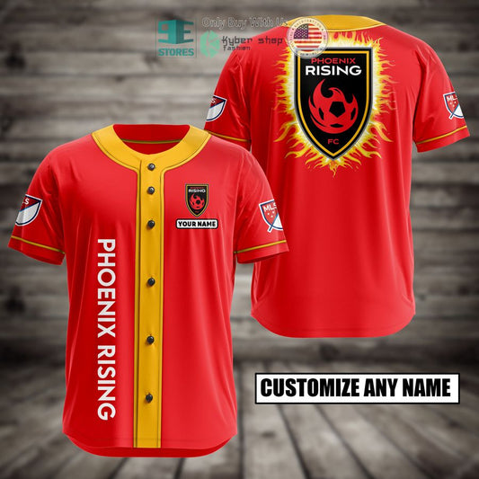 BEST Personalized Phoenix Rising Custom Baseball Shirt