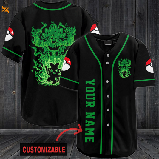 Personalized Rillaboom Baseball Jersey - lylyprint.com