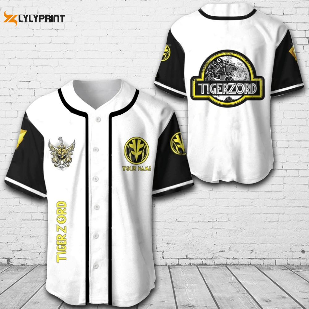 Personalized Tigerzord All Over Print Unisex Baseball Jersey - lylyprint.com