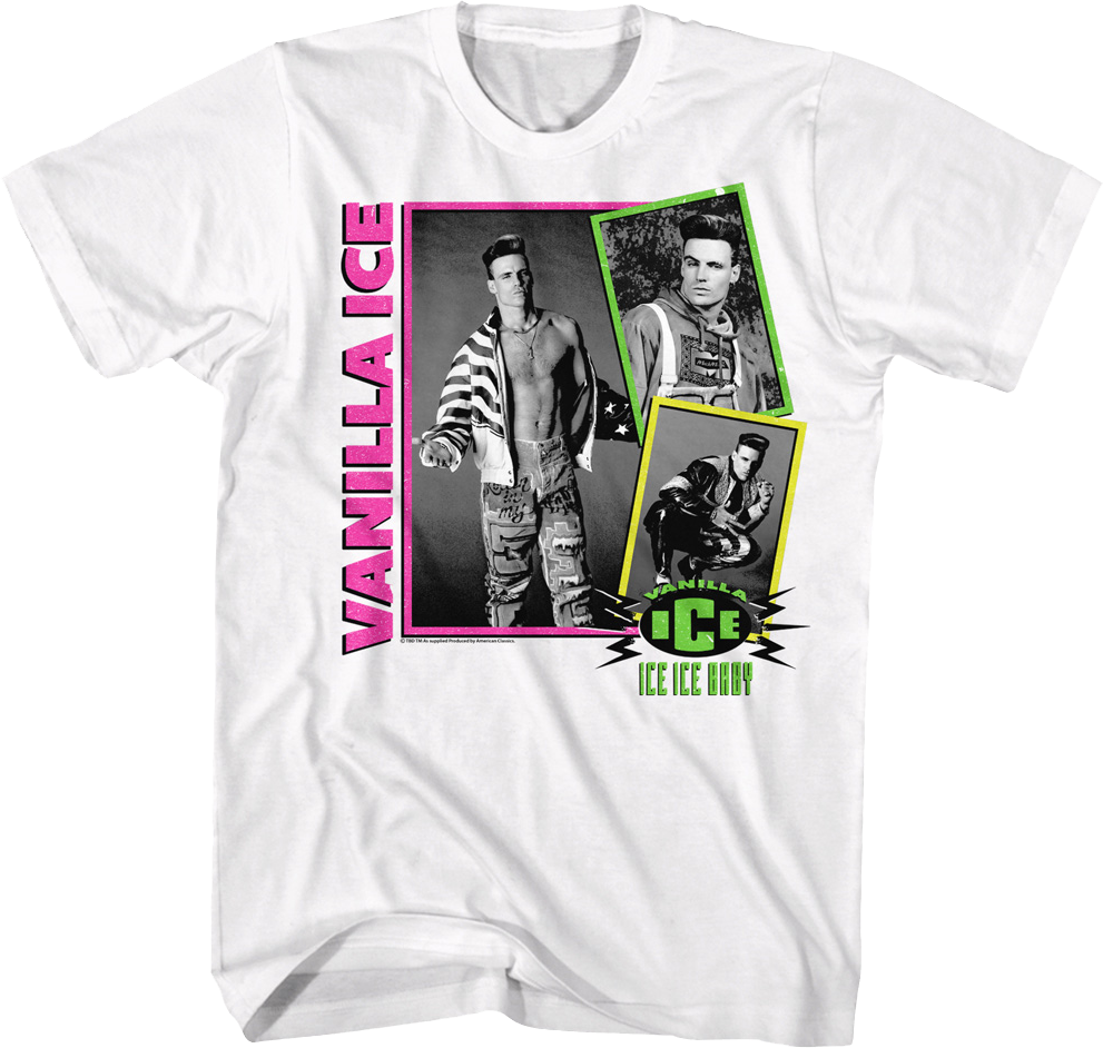 Photo Collage Vanilla Ice T-Shirt