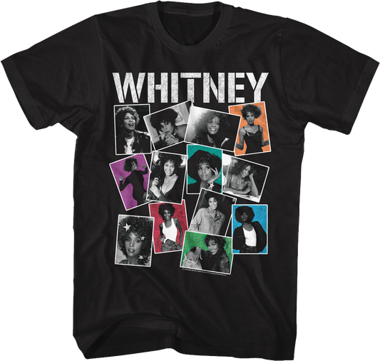 Photo Collage Whitney Houston T-Shirt