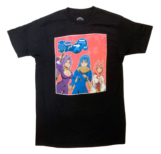 Time I Got Reincarnated as a Slime Group Anime Adult T-Shirt