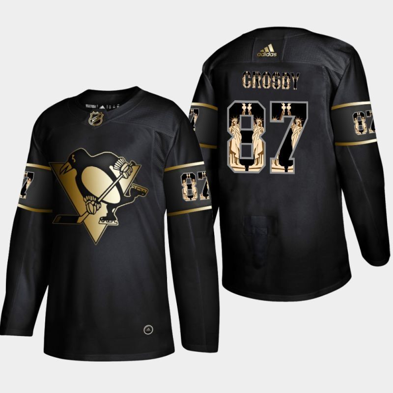 pittsburgh penguins #87 sidney crosby Statue of Liberty