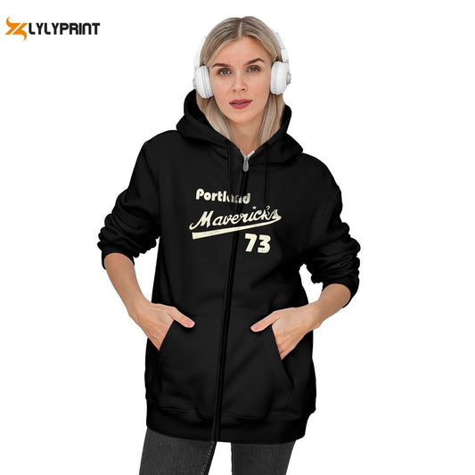 Portland Mavericks Retro Defunct Baseball Jersey - Baseball - Zip Hoodies - lylyprint.com