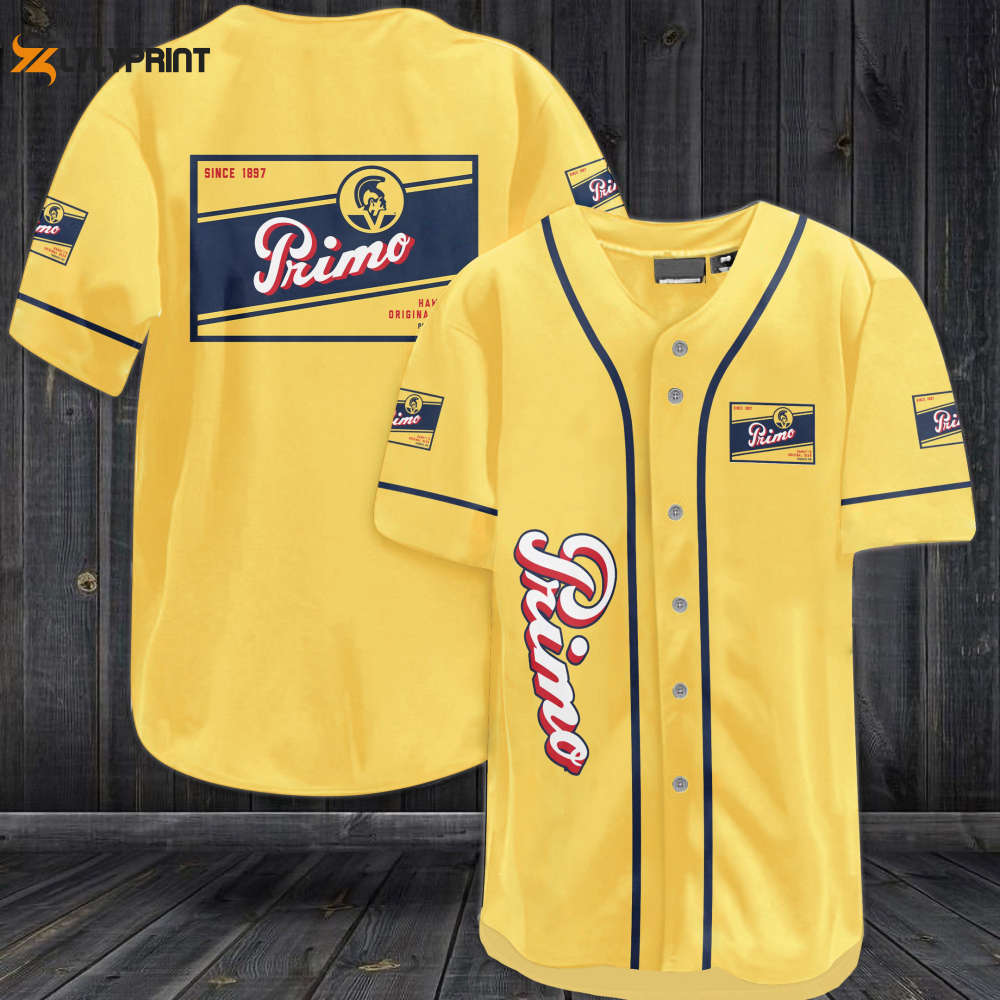 Primo Beer Baseball Jersey - lylyprint.com