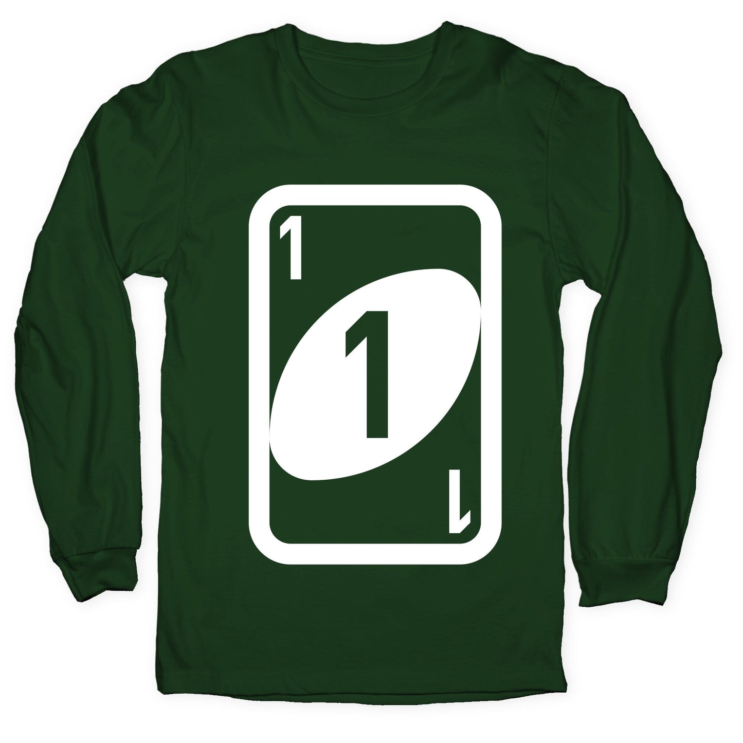 Uno Halloween Costume Longsleeve Tee