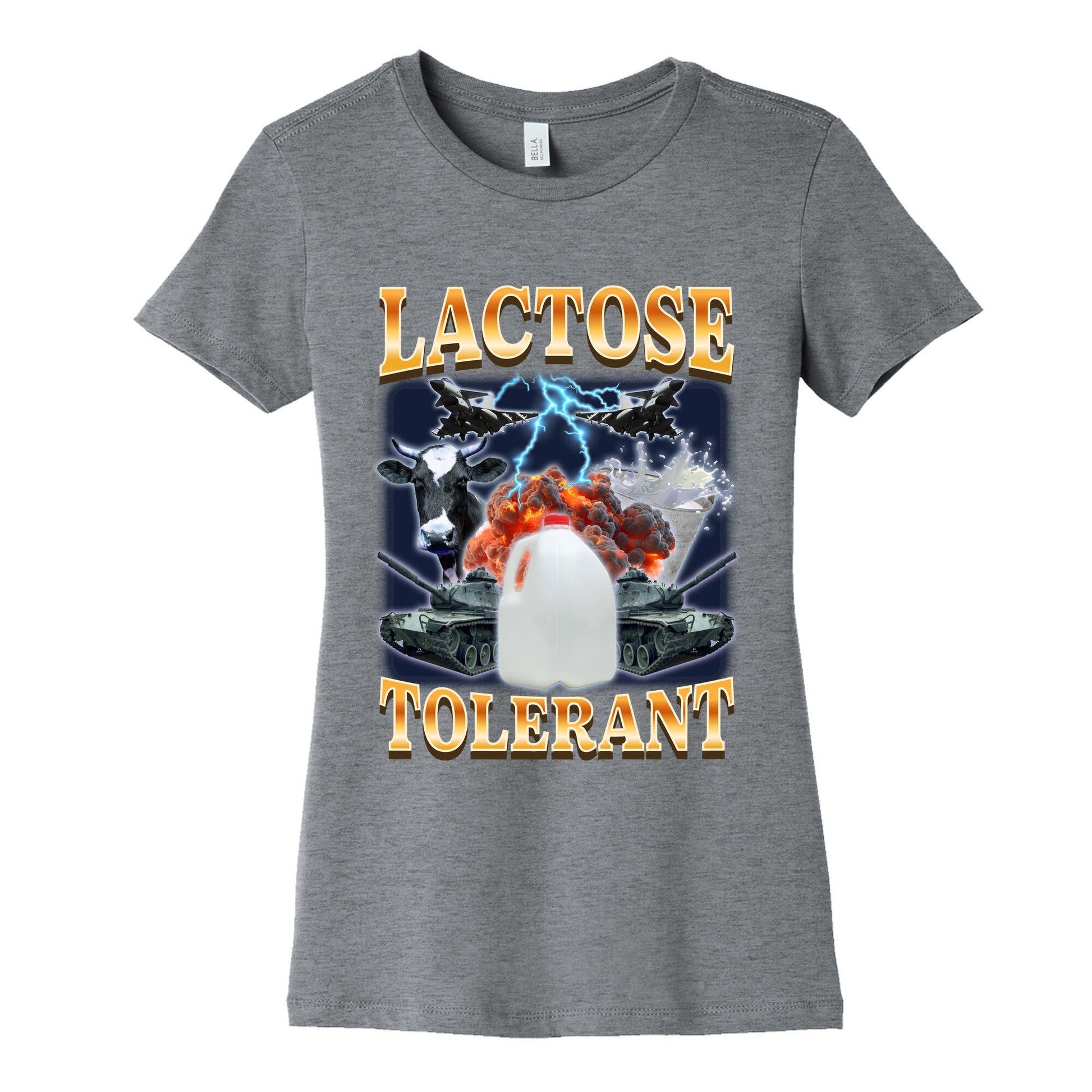 Lactose Tolerant Womens Cotton Tee