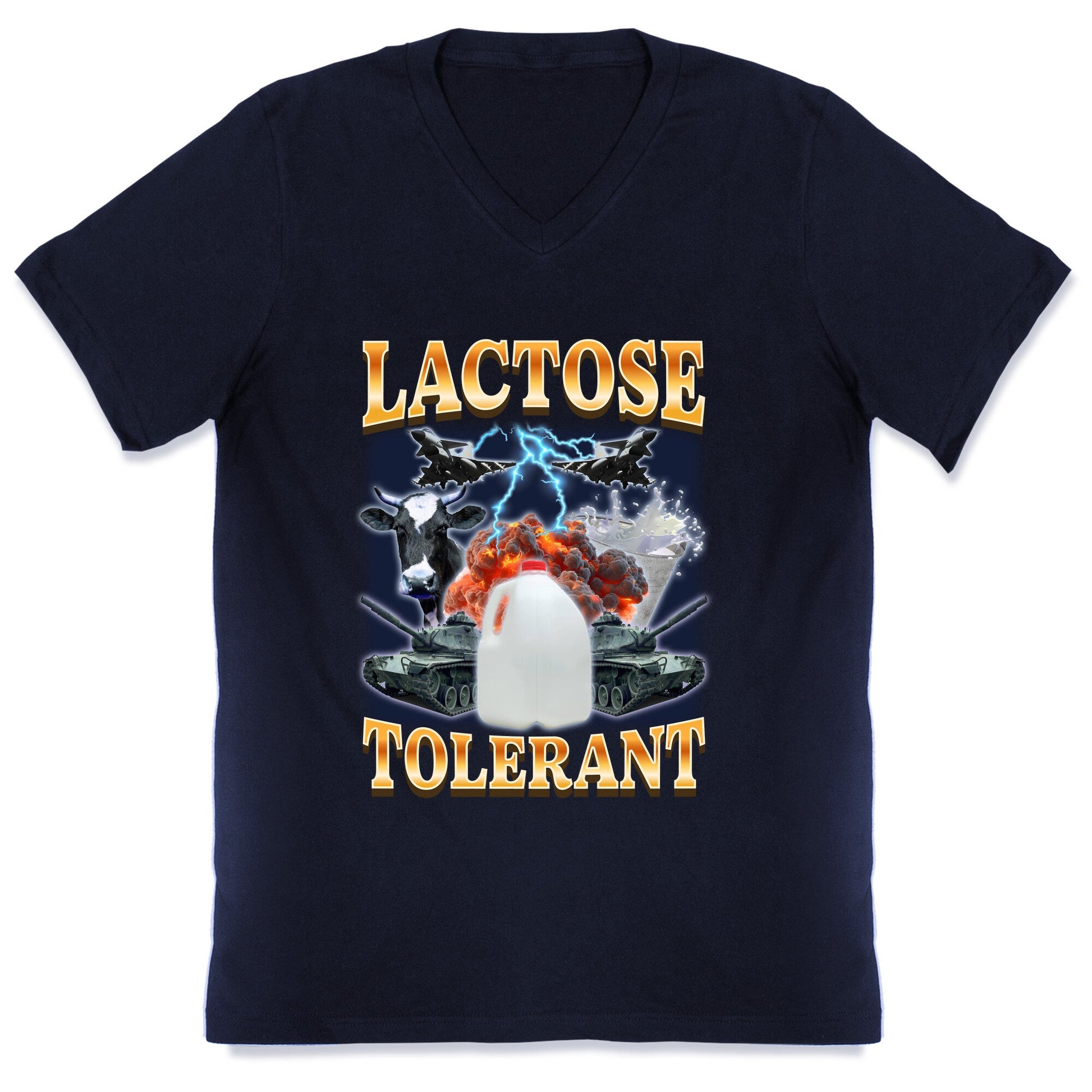 Lactose Tolerant V-Neck