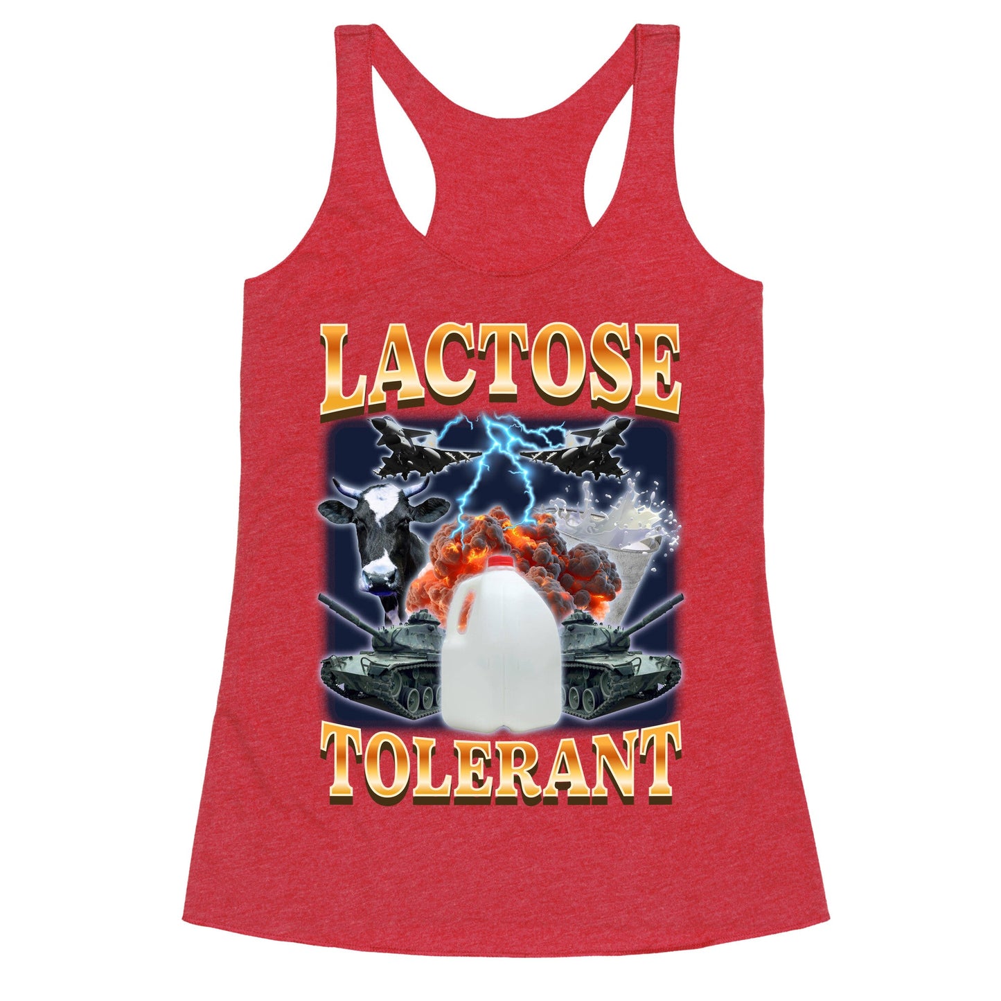 Lactose Tolerant Racerback Tank