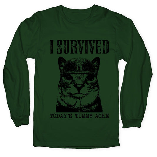 Tummy Ache Survivor Longsleeve Tee