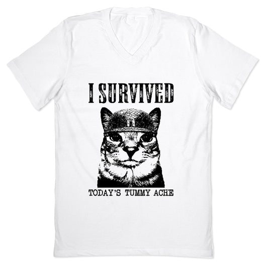 Tummy Ache Survivor V-Neck
