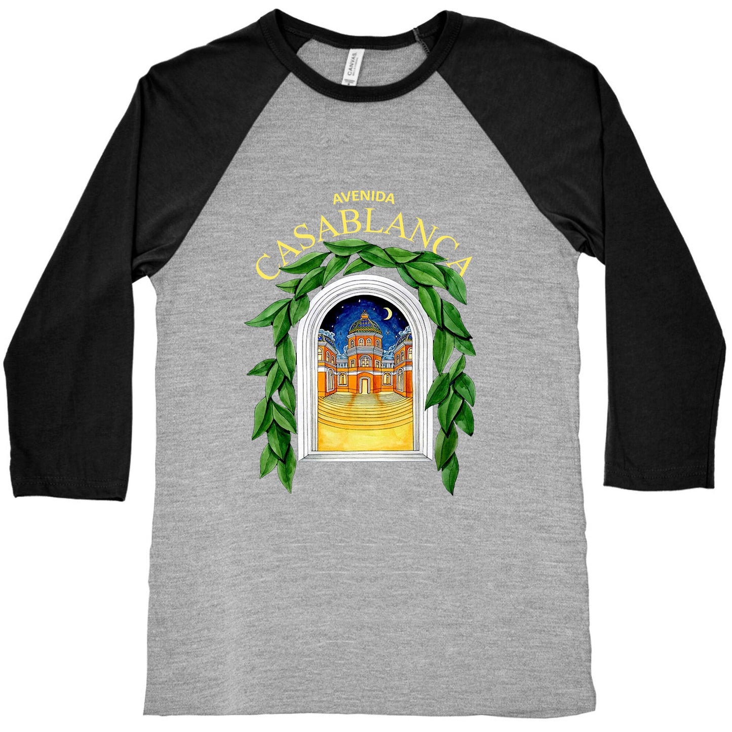 Casa Blanca Baseball Tee