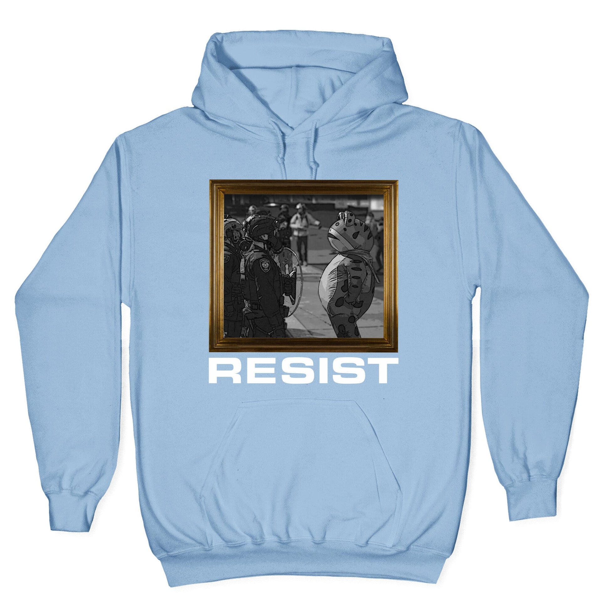 Portland Protest Frog Hoodie