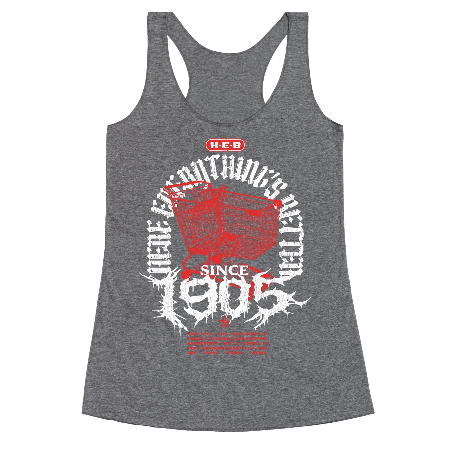 H-E-B Metal Shirt Racerback Tank