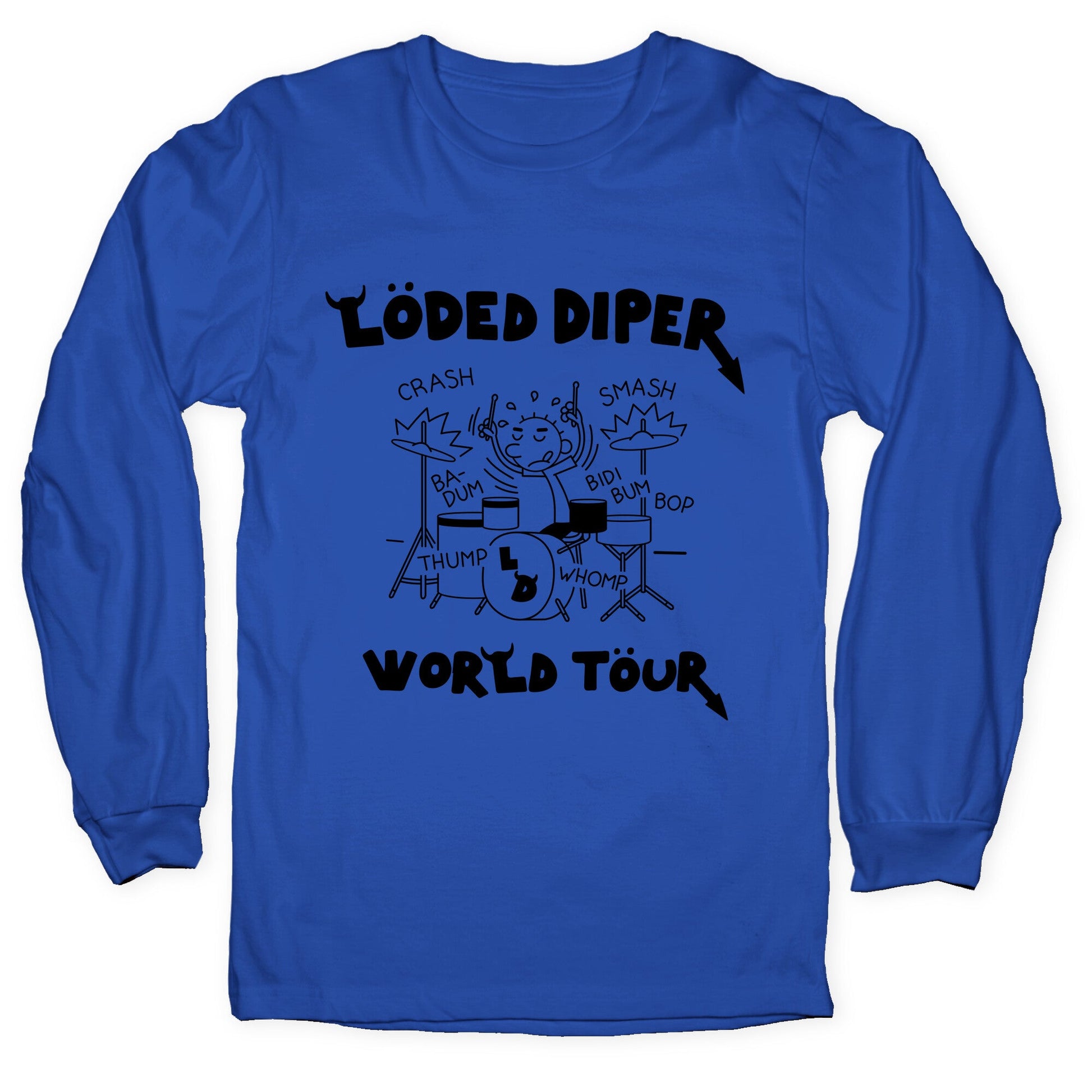 Loded Diper World Tour Longsleeve Tee