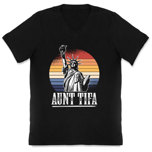 Aunt Tifa Shirt V-Neck
