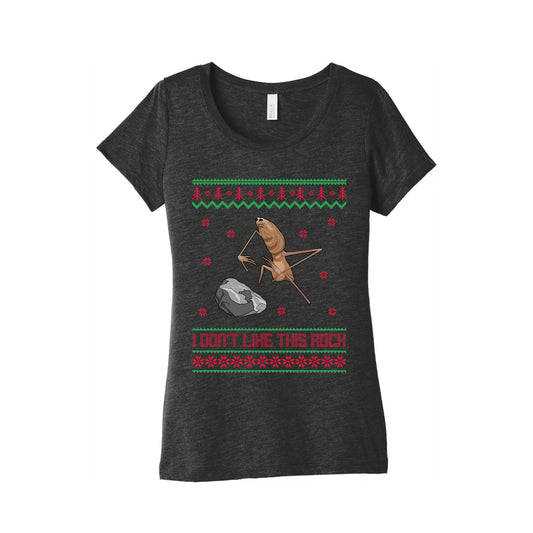 Marcus I Dont Like This Rock Womens Triblend Tee