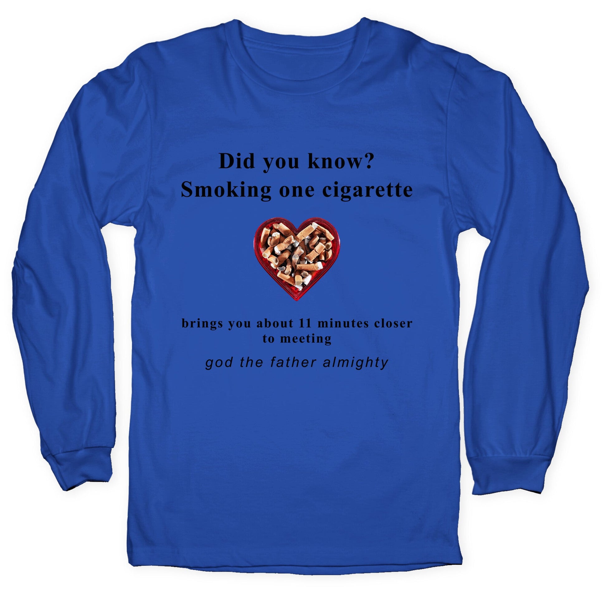 Smoking Cigs Longsleeve Tee