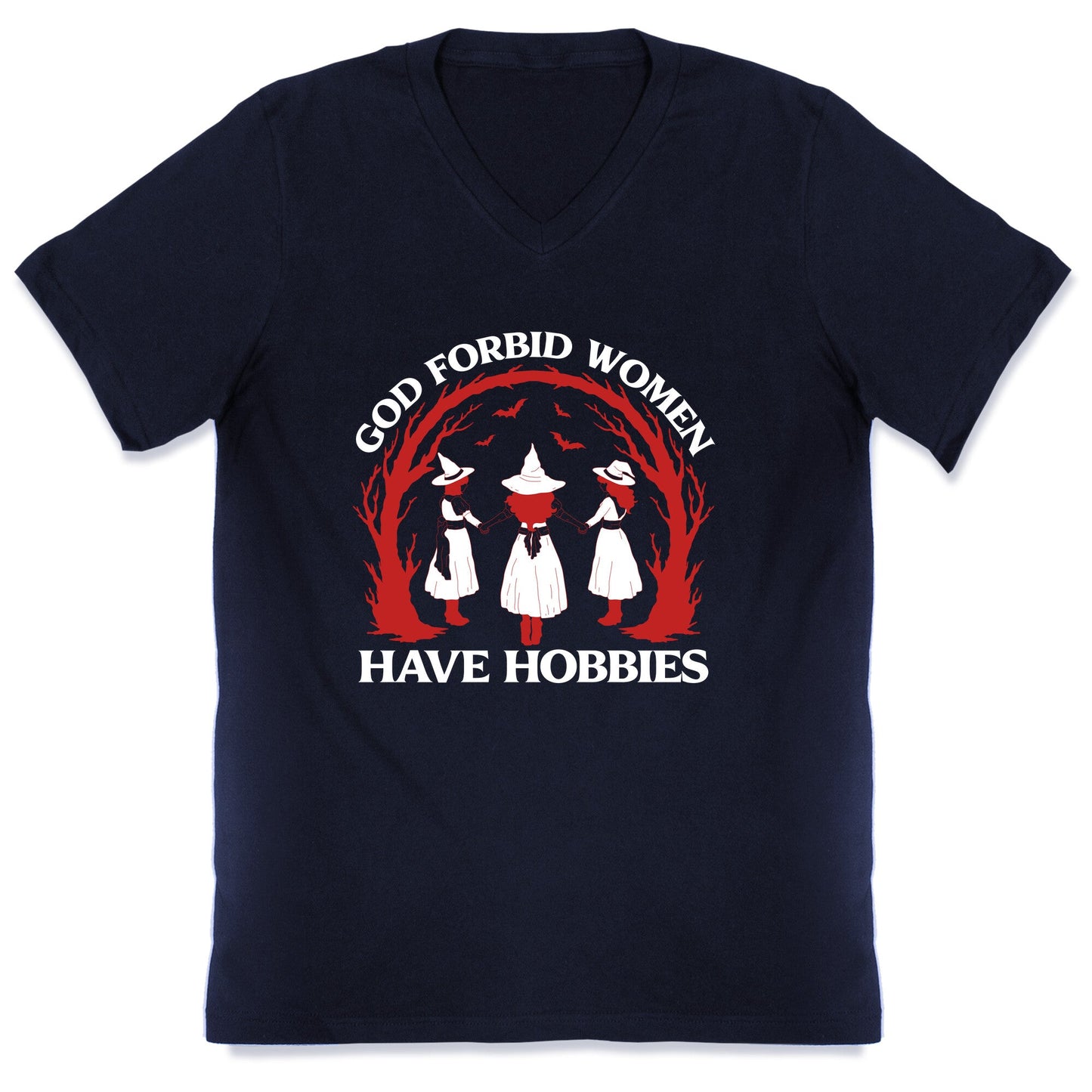 Women Have Hobbies V-Neck