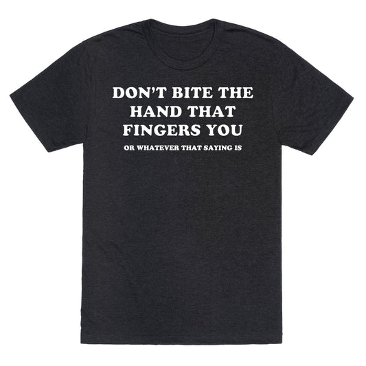 Dont Bite Unisex Triblend Tee