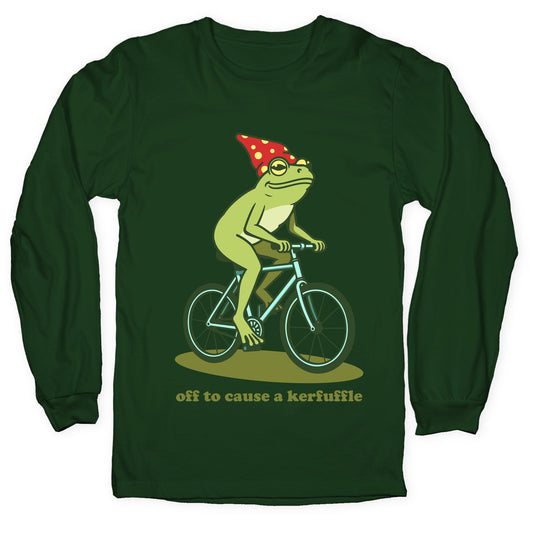 Off to Cause a Kerfuffle Longsleeve Tee