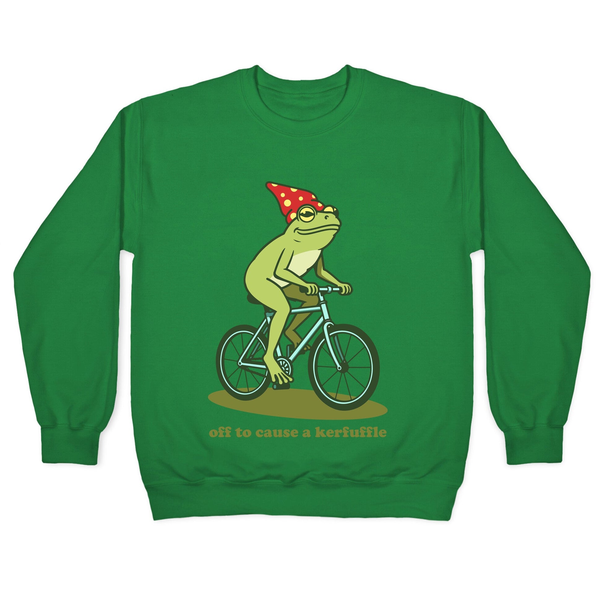 Off to Cause a Kerfuffle Crewneck Sweatshirt