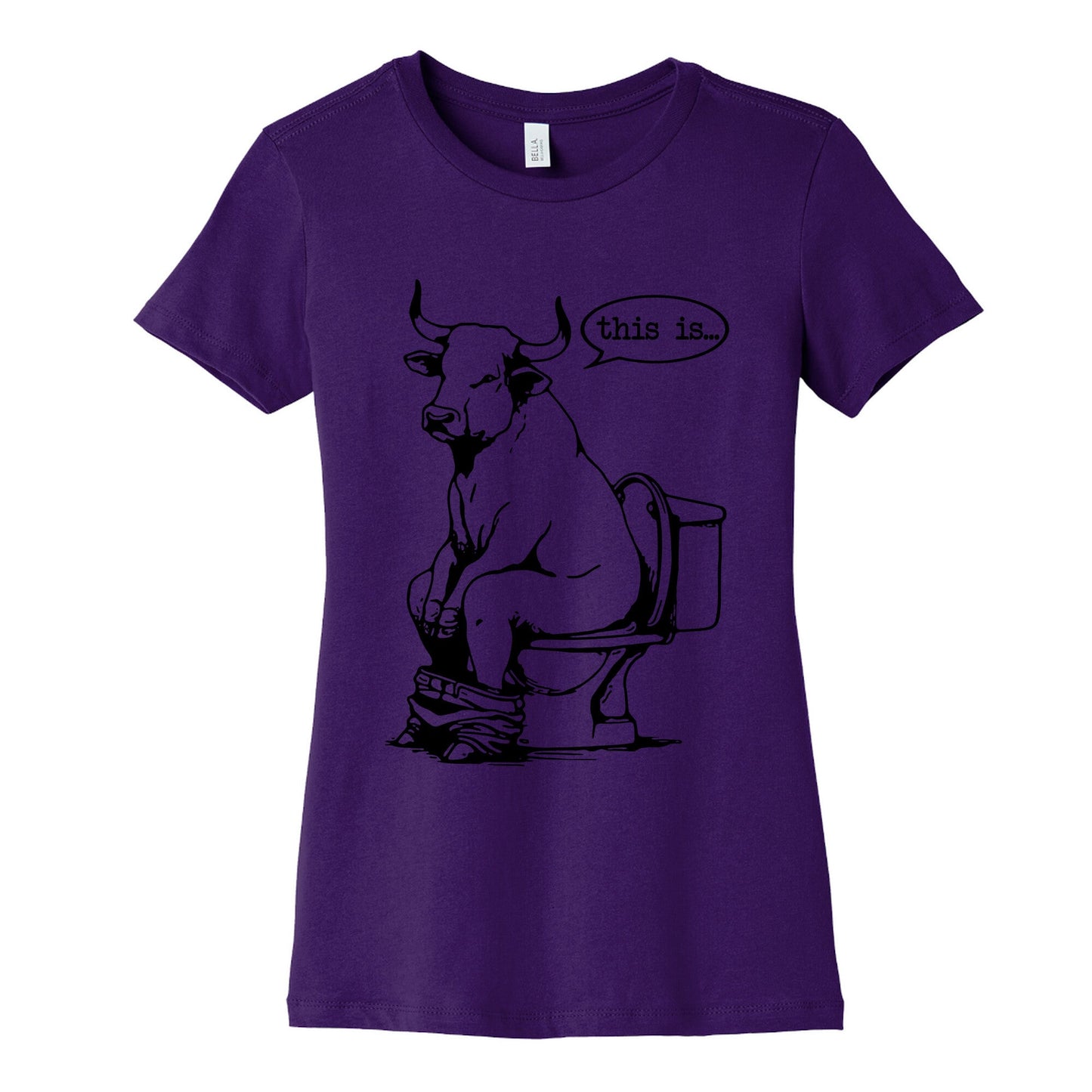 This is Bullshit Womens Cotton Tee