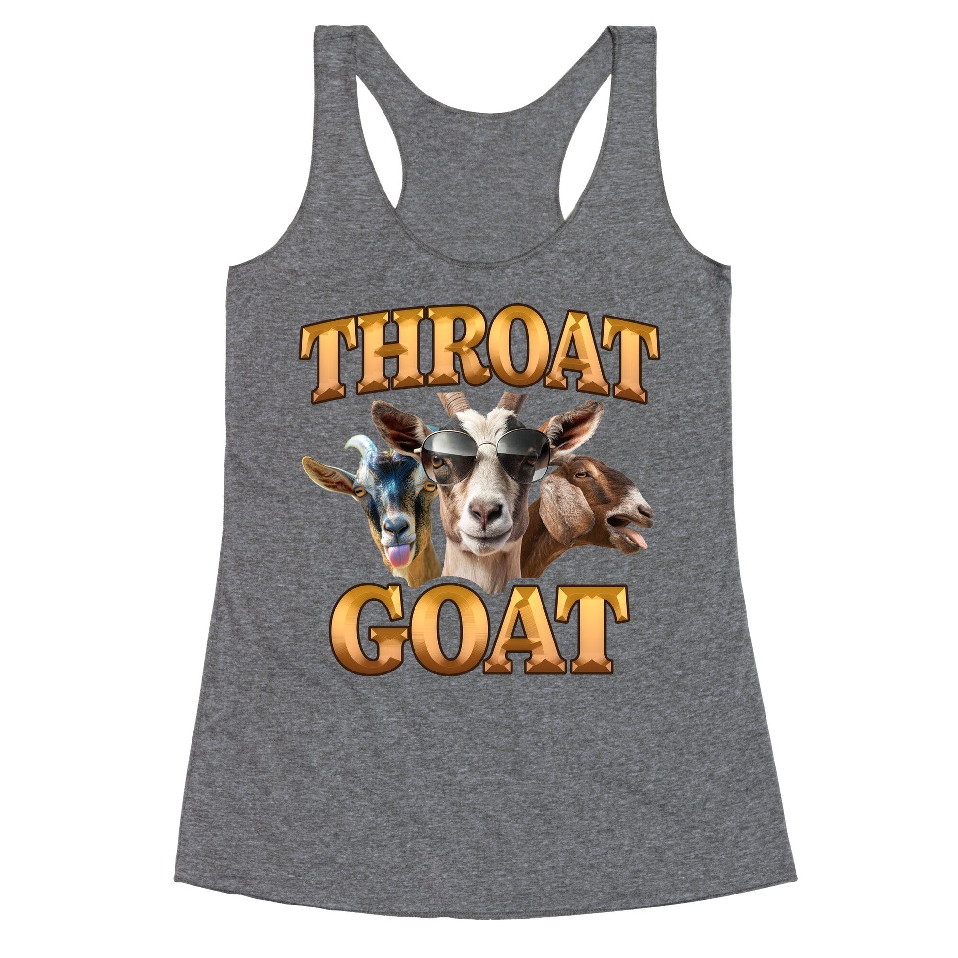 Throat Goat Racerback Tank