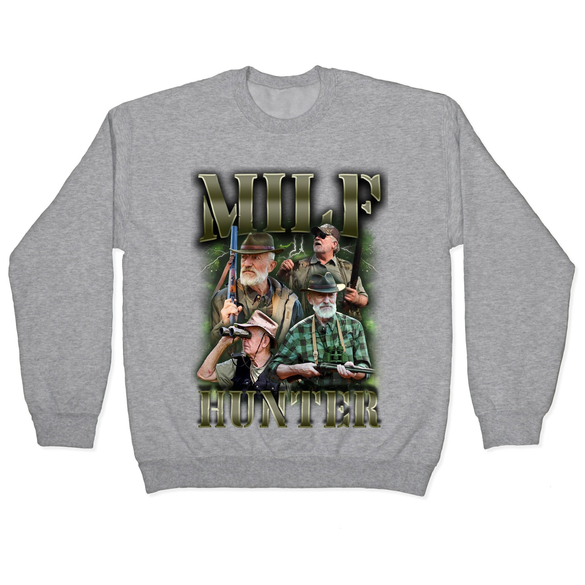 MILF Hunter Crewneck Sweatshirt