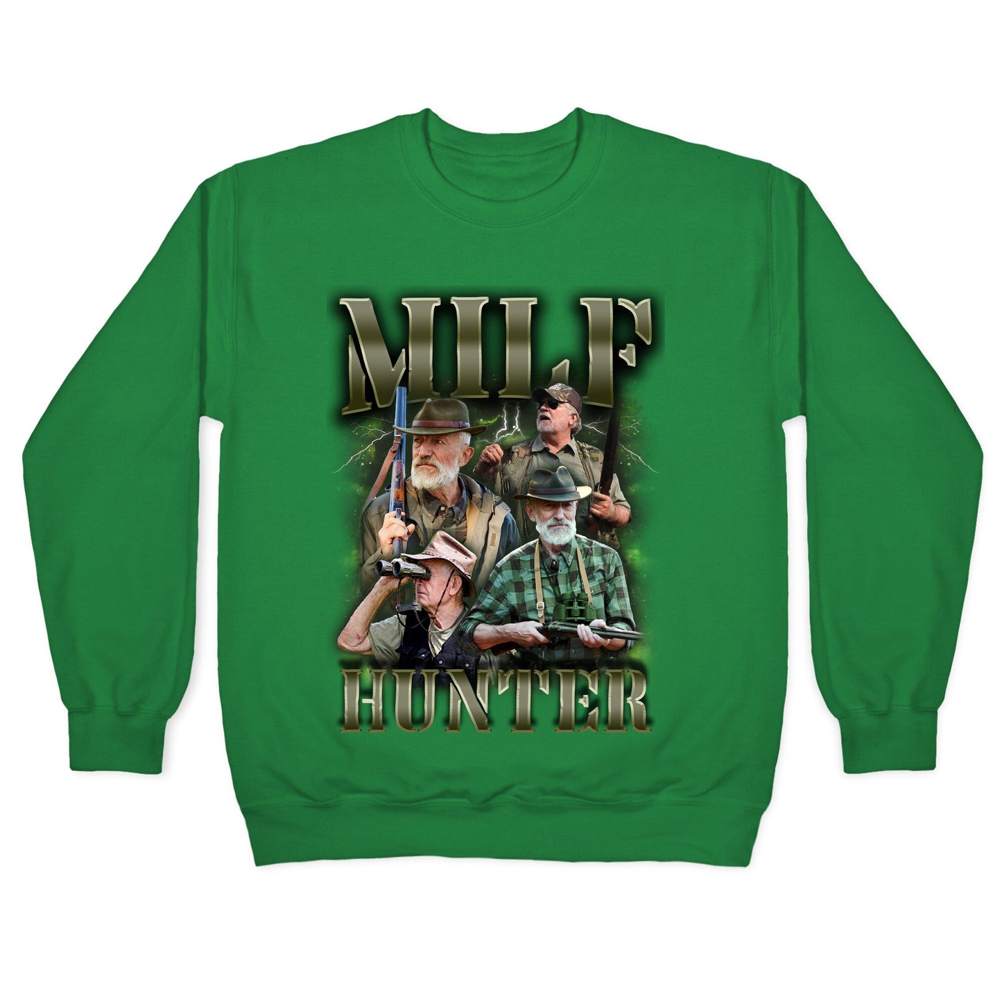 MILF Hunter Crewneck Sweatshirt