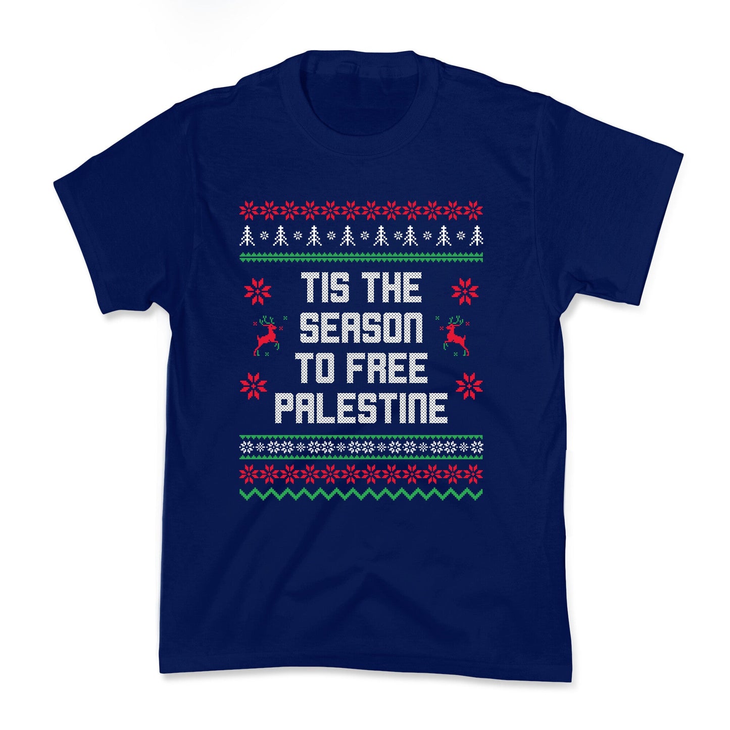 Tis the Season to Free Palestine Kids Tee