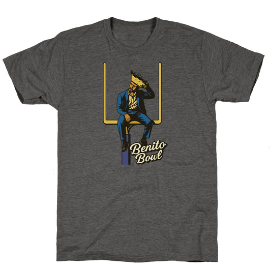 Benito Bowl Unisex Triblend Tee