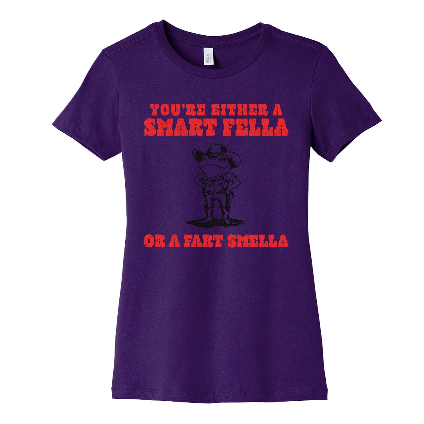 Fart Smella Womens Cotton Tee