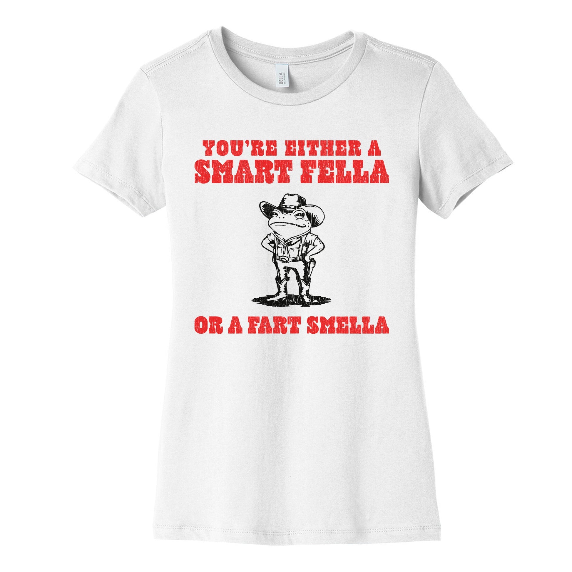 Fart Smella Womens Cotton Tee