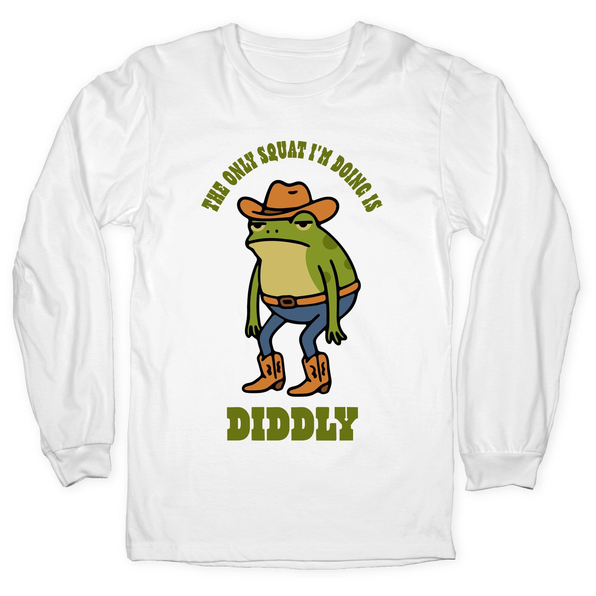 Diddly Squat Frog Longsleeve Tee