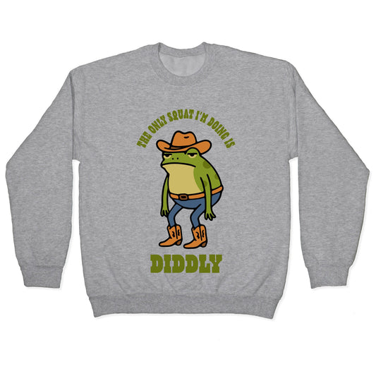 Diddly Squat Frog Crewneck Sweatshirt