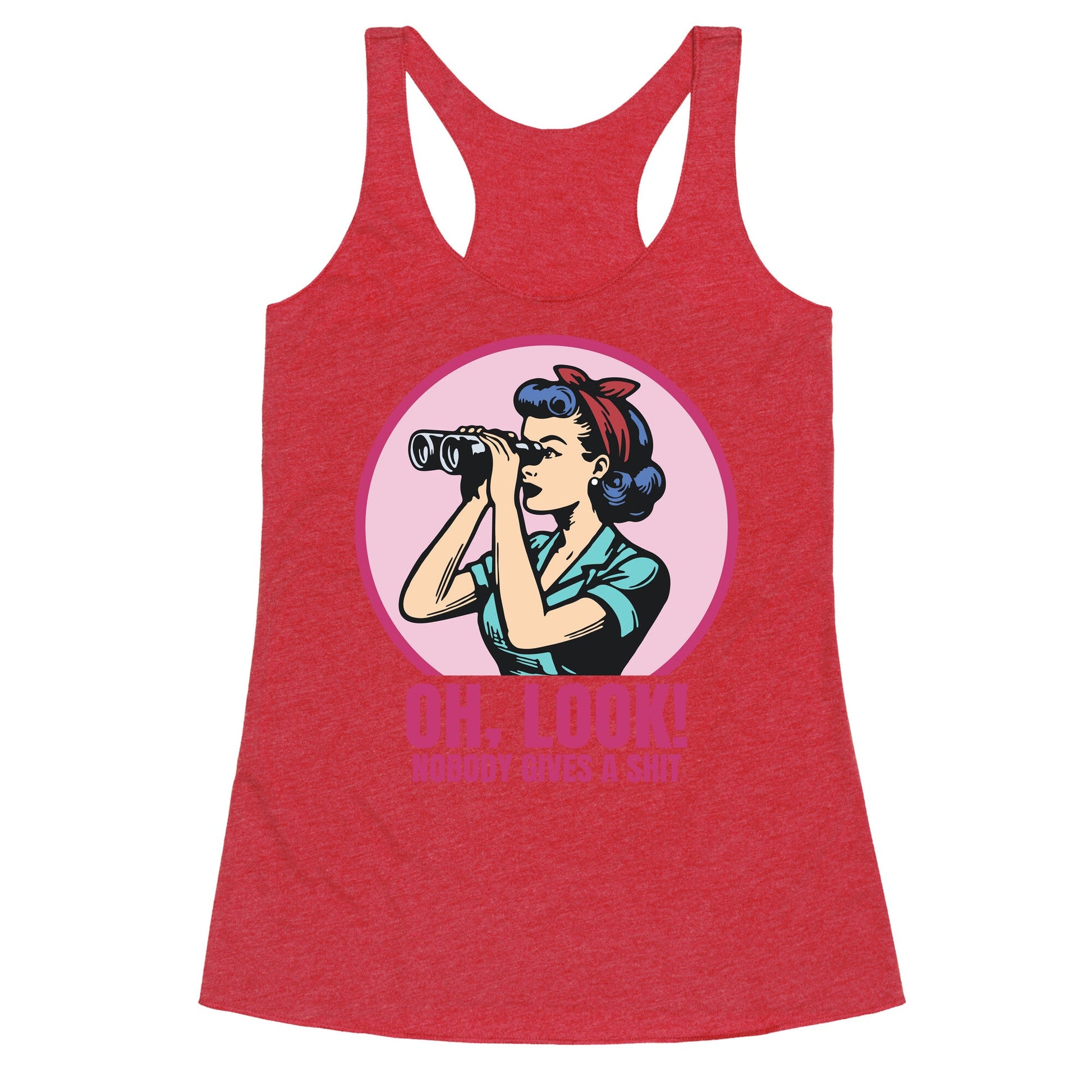 Nobody Gives A Shit Racerback Tank