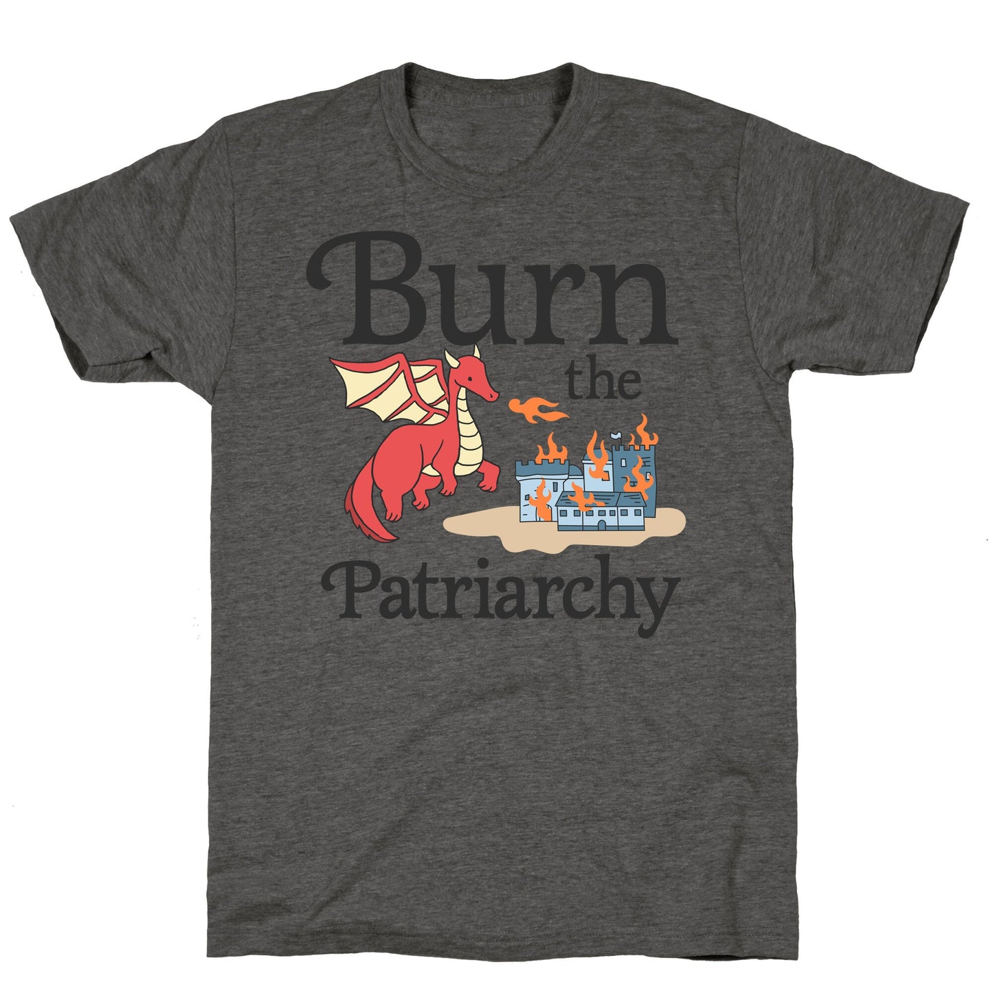 Burn the Patriarchy Unisex Triblend Tee
